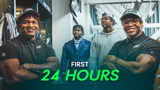 Jalen Carter and Nolan Smith&#39;s First 24 Hours As Eagles 👀