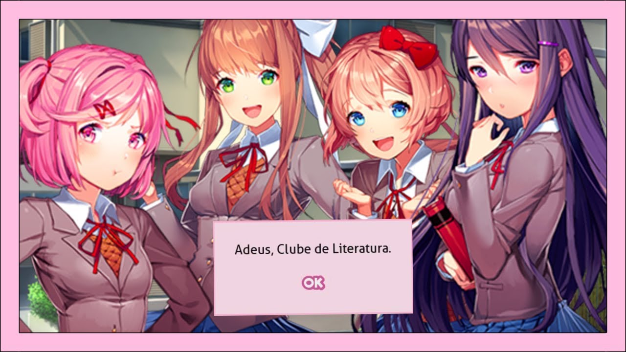 ADEUS CLUBE DE LITERATURA - Doki Doki Literature Club FINAL 