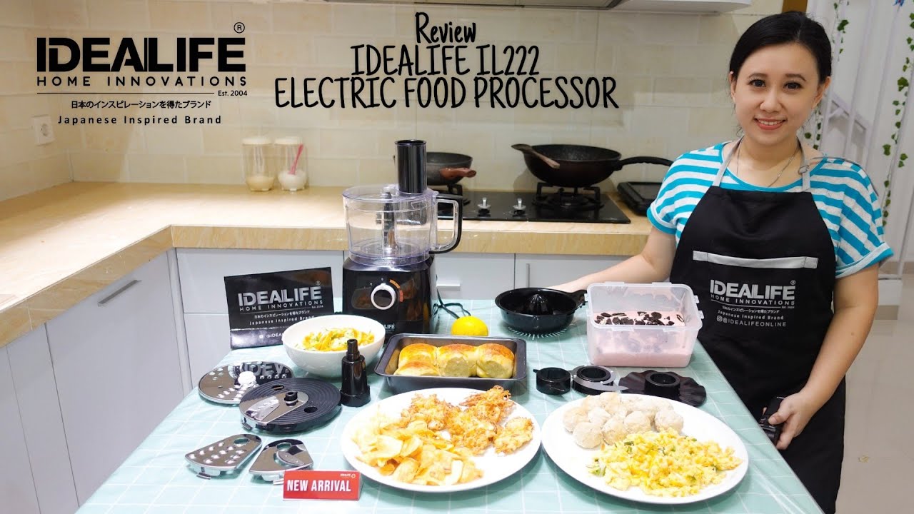 Review Food Processor IDEALIFE IL222 Food Processor Terbaik ? YouTube