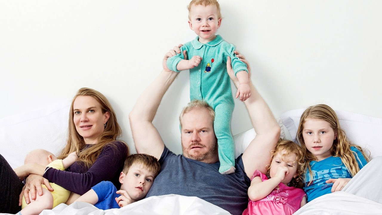 Meet Jim Gaffigan 5 Kids Marre, Jack, Katie, Michael, and Patrick YouTube