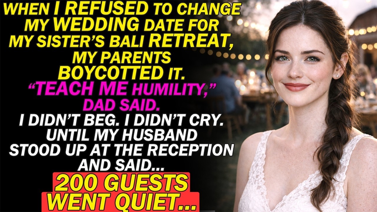 My Parents Boycotted My Wedding To 