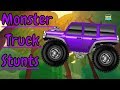 Monster Truck Stunts | Monster Truck Cartoon | Video for Kids &amp; Children
