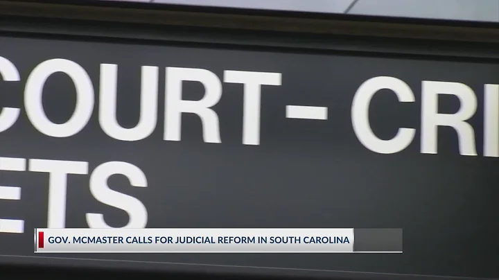 Gov. McMaster calls for judicial reform in South Carolina