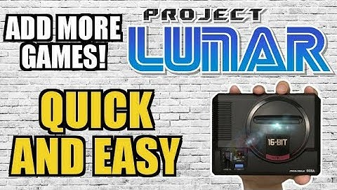 Sega Genesis Mini HACK with Project Lunar. Quick Guide!!!