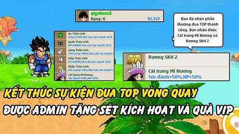 Hồi Ức Ngọc Rồng - Admin Tặng Sét Kích Hoạt 2 Khi Kết Thúc Sự Kiện Đua Top, Ngon Vãi Anh Em Ơi