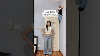 Pinterest outfit challenge day 23 🤍 #ootdfashion #pinterestoutfits #outfitinspo #layering #shorts