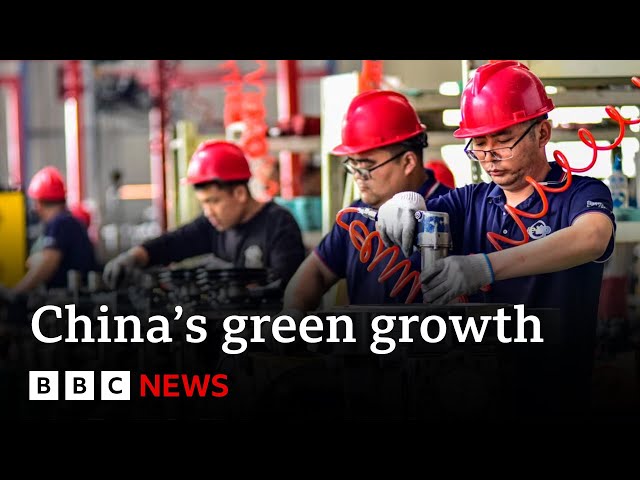 China’s boom in green manufactured goods fuels tensions with West | BBC News