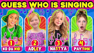 Who Is Singing? | Lay Lay,KD Da Kid,Kinigra Deon,A For Adley,Prince Family