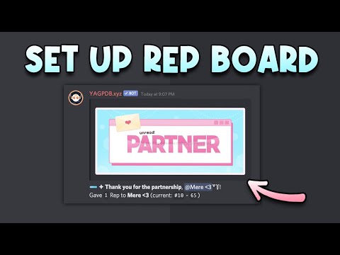 How to Setup Partner/Affiliate with YAGPDB!