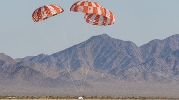 Final Orion Spacecraft Parachutes Test, 12 September 2018