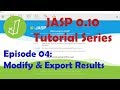 JASP 0.10 Tutorial: Modify Results Module & Export Results (Episode 4)