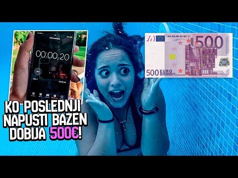 KO POSLEDNJI NAPUSTI BAZEN DOBIJA 500€