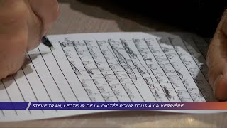 Yvelines | Steve Tran, lecteur de la Dictée pour Tous à La Verrière