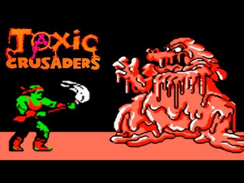 Toxic Crusaders (Токсичные Крестоносцы) прохождение (NES, Famicom, Dendy)