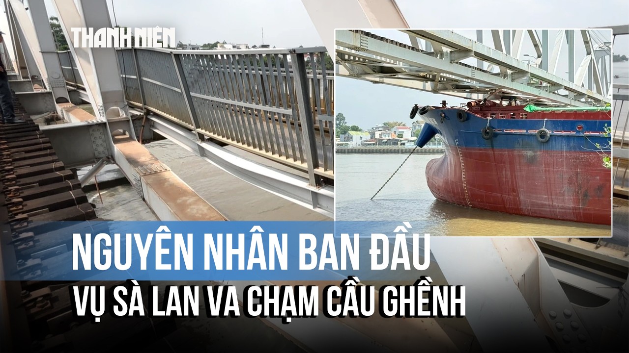 Vụ sà lan va chạm cầu Ghềnh: CSGT xác định nguyên nhân ban đầu