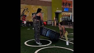 Rhea Ripley &amp; Zelina Vega Funny Gym Edit! 🫡❤️ #wwe #rhearipley #shorts #gym #viral #funny