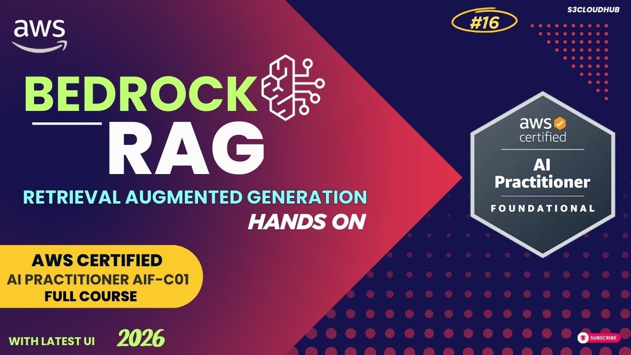 #15 Сертифицированный специалист AWS по искусственному интеллекту AIF C01 || Amazon Bedrock и баз...