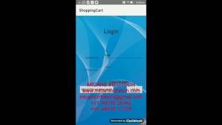 FABULOUS SHOPPING CART ANDROID APPLICATION