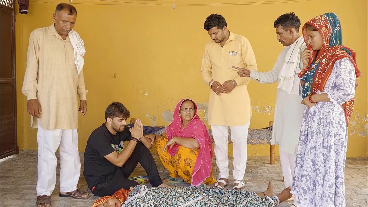 कर्मा की मारी !! दिल छू लेने वाली वीडियो !! हरियाणवी पारिवारिक नाटक  !! HF Dishu