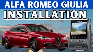 Alfa Romeo Giulia Fuse Box Dash Cam Installation Full Tutorial