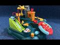 6-Minute ASMR Toy Unboxing Video: Car Sliding Track Adventure Transportation Toy #toyreview