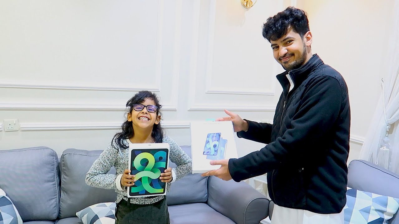 فاجأت جوجو بايباد جديد شوفوا ردة فعلها انصدمت !!