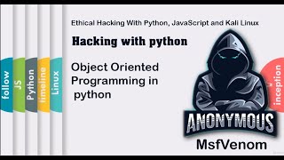 Object Oriented Programming in python| hacking with python | HackVenom