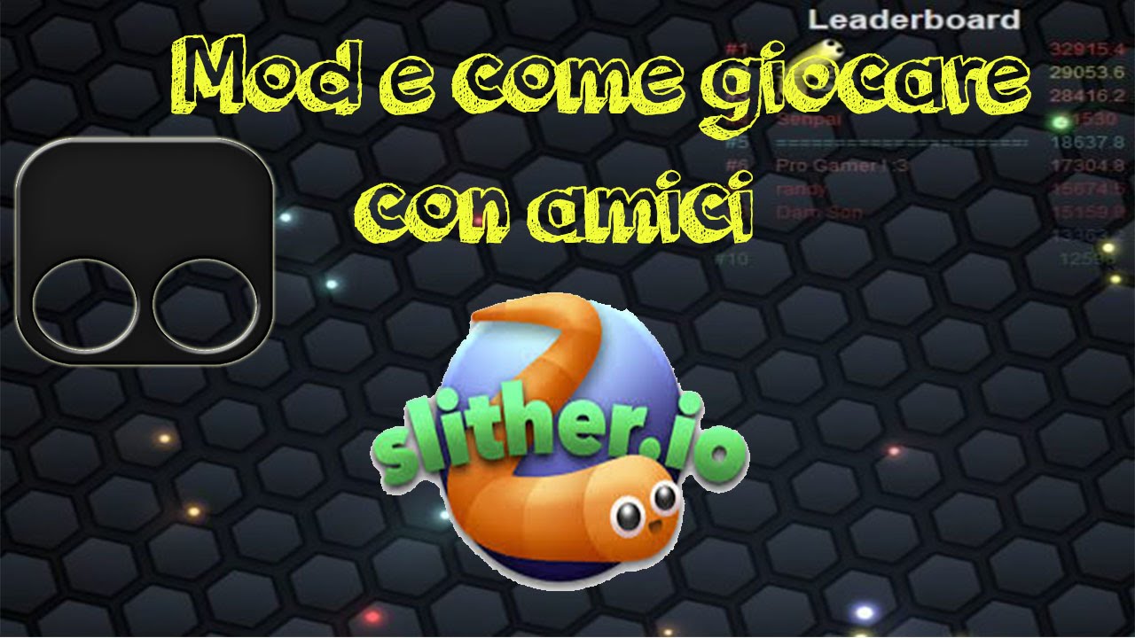 Slither.io - giocare con gli amici infami! | MMORPG ITALIA