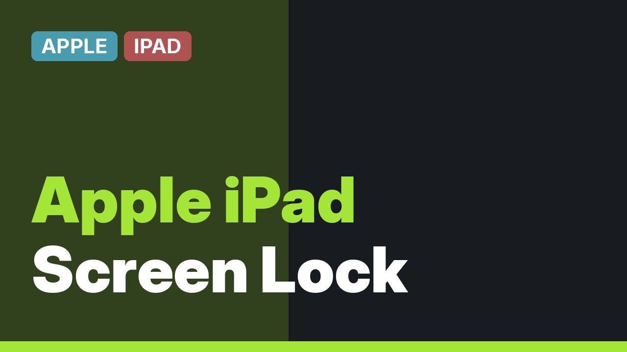 Apple: iPad not reacting to screen orientation - screen lock (3 ...