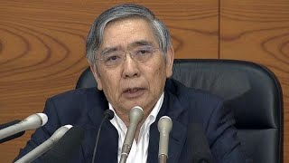 日銀総裁　金融緩和維持「デフレマインド残る」