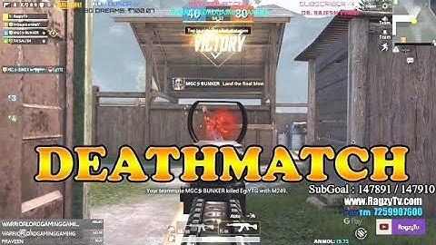 Pubg Mobile Deathmatch Mode | Pro Level of NOOB Gameplay 😂