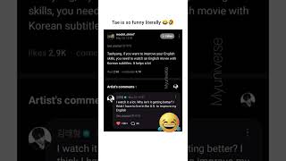 Lmfao 😆🤣 #taehyung #bts #funny