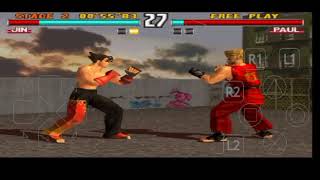 : tekken 3 arcade game battle | jin kazama vs forest Law fight video ||