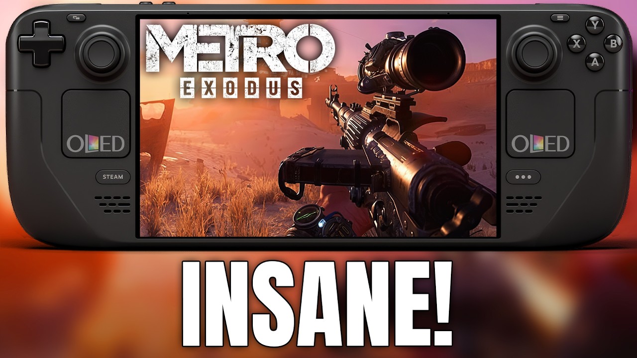 EVERY Metro on Steam Deck OLED Is INSANE! - Exodus - 2033 - Last Light Redux