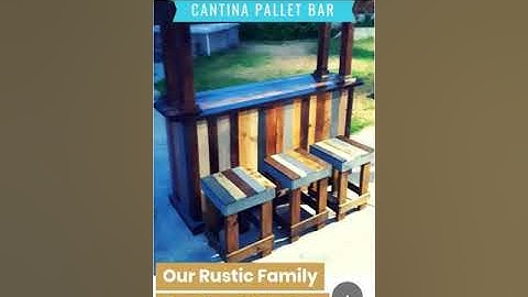 Rustic Furniture Ideas/ Pallet Bars Reclaim Wood / DIY ideas