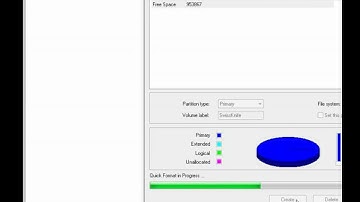 Demo Formatting in FAT32 file system.wmv
