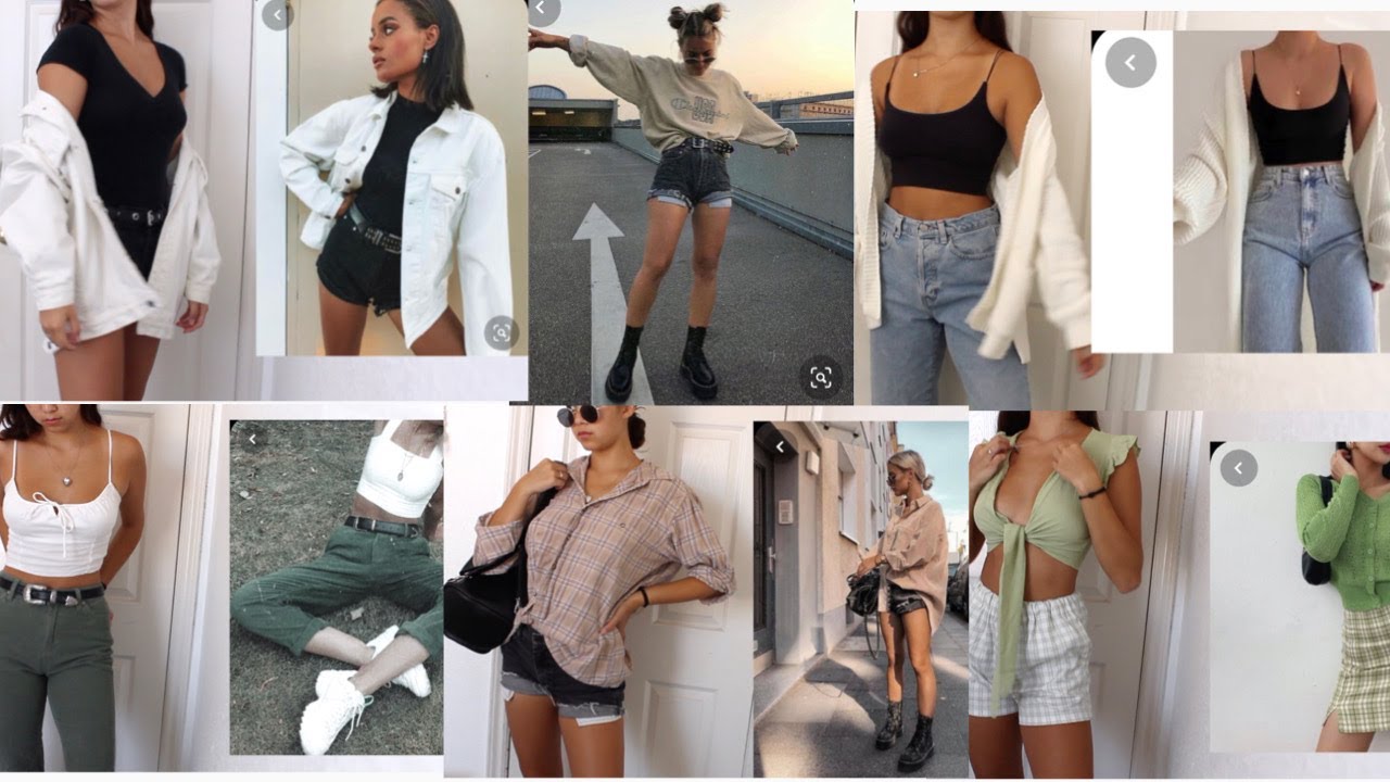 RECREATING PINTEREST OUTFITS - YouTube