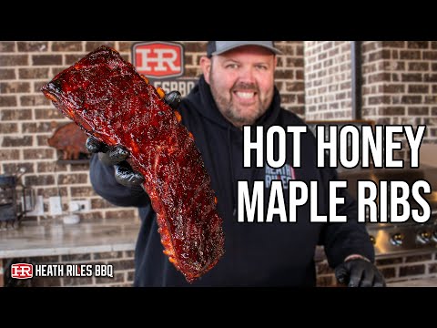 Hot Honey Maple St. Louis Style Ribs | Heath Riles BBQ