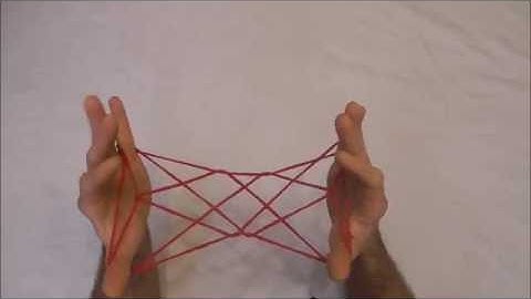 String Tricks! How To Make The Darkness String Figure - Step By Step