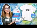 Can You TIE-DYE with ICE?