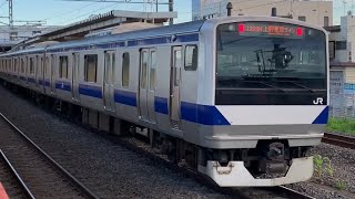 JR常磐線のE531系電車。(10)