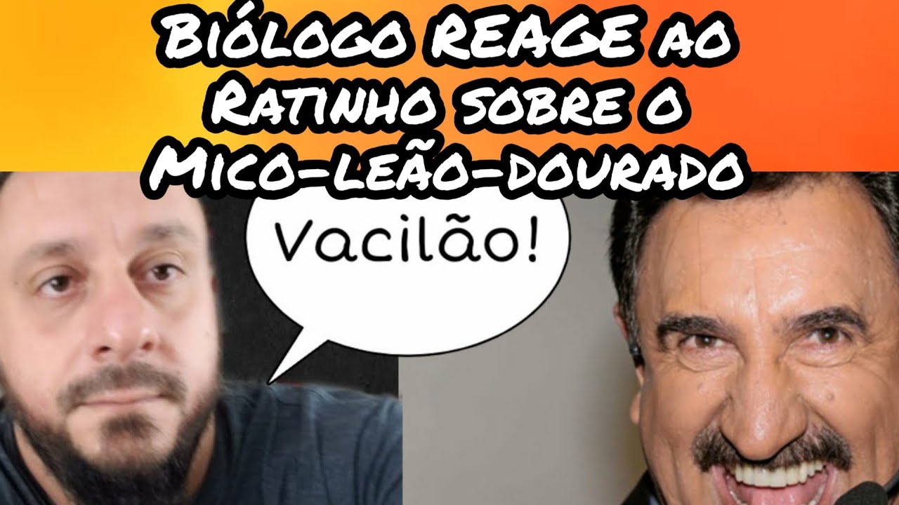 Biólogo REAGE ao Apresentador Ratinho