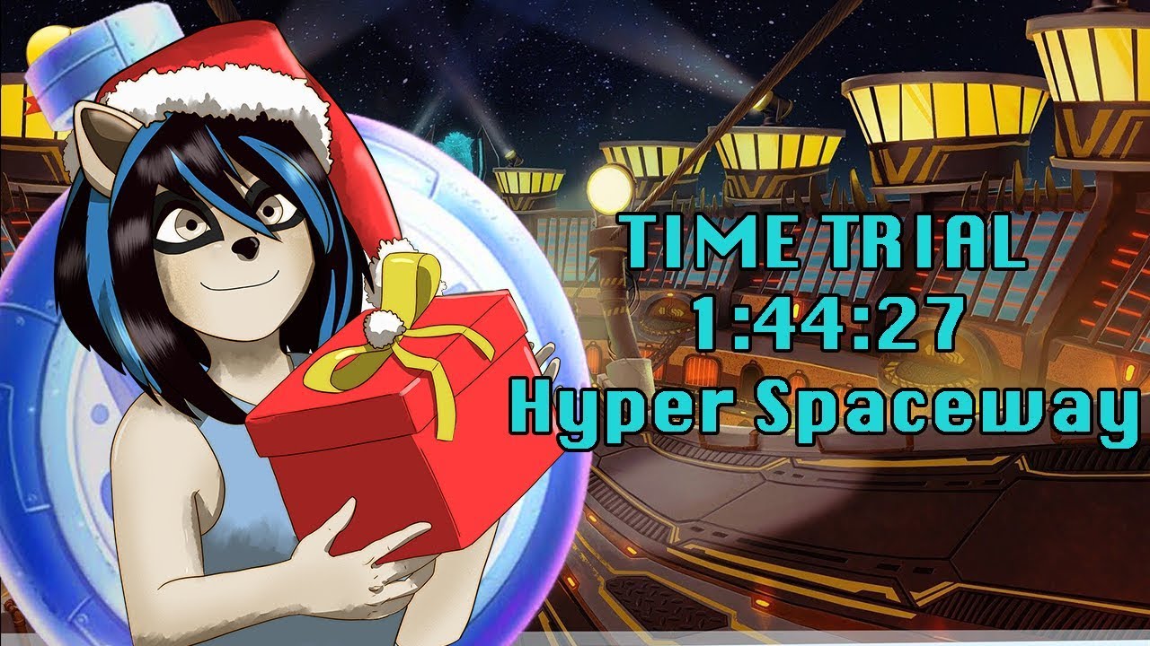 CTR Nitro Fueled - Hyper Spaceway Time Trial 1:44:27 + Lap 32:43 - YouTube