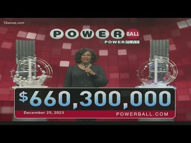 Powerball winning numbers for December 25, 2023