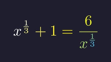 This Cube-Root Equation Looks Hard - Until You See the Trick