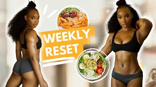Weekly Reset Routine | Meal Prepping, Cleaning & Night Routine