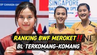 🔴UPDATE RANKING BWF 2024, KOMANG: MEROKET TAJAM!!