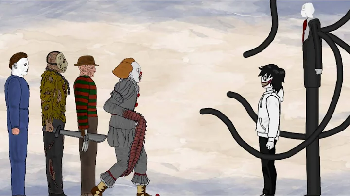 JEFF THE KILLER AND SLENDERMAN VS IT PENNYWISE, FR...