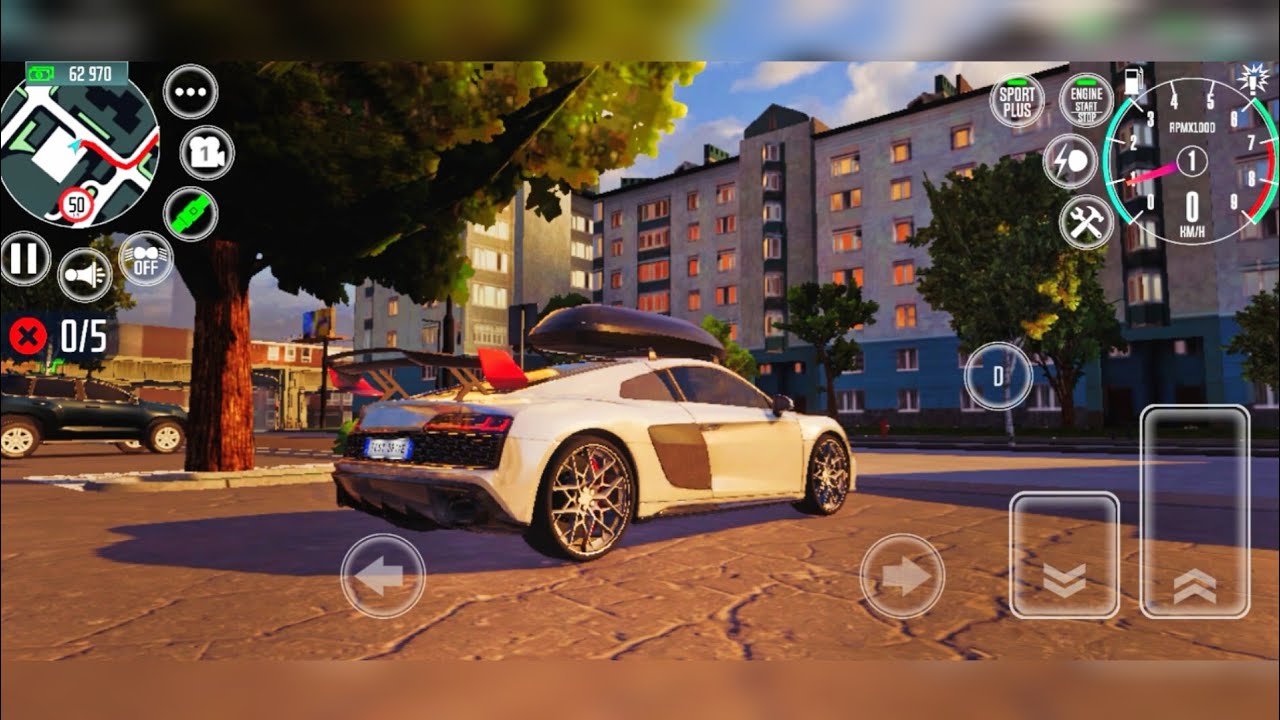 Driving Audi R8 - Driving School Simulator: EVO | Android Gameplay ...