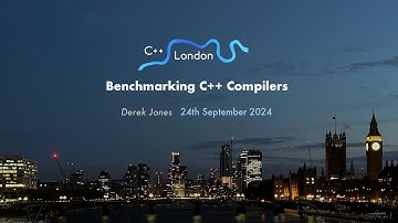 Derek Jones - "Benchmarking C++ compilers" - C++ London